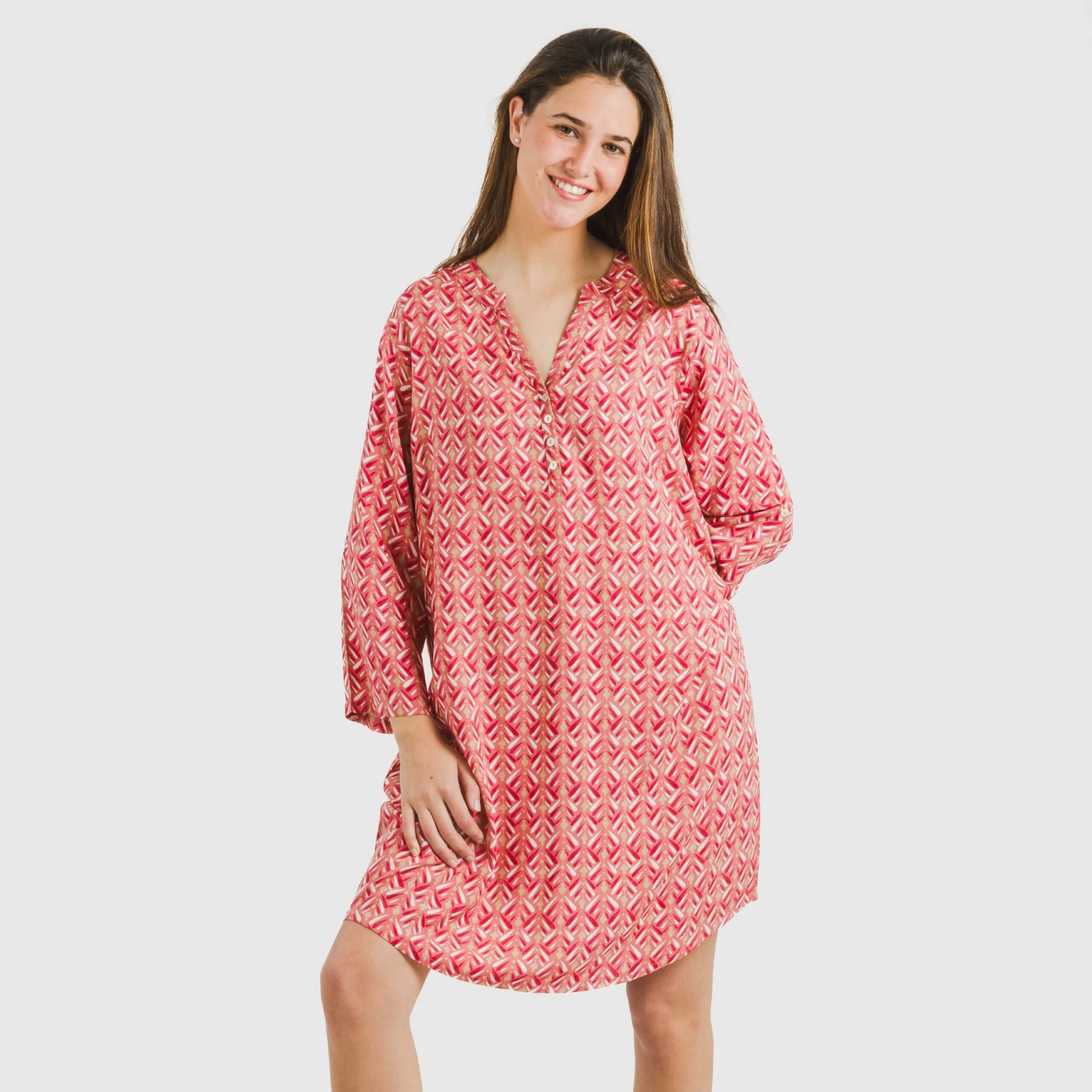 Camisola viscose Eloina Marsala