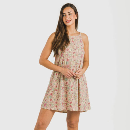 Vestido curto tomara que caia Jessica em crepe