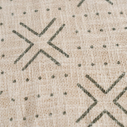 Algodão xadrez Olá