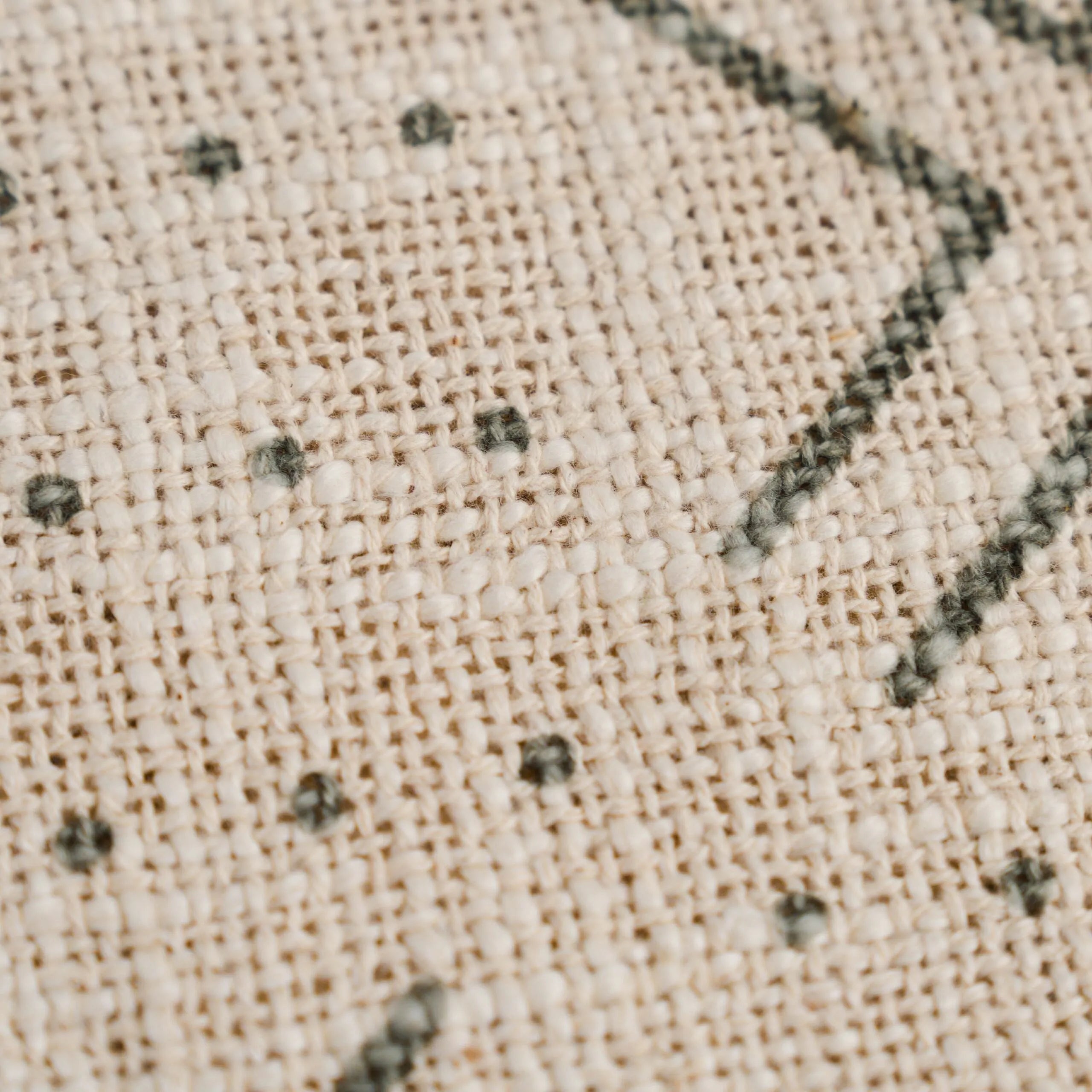 Algodão xadrez Olá