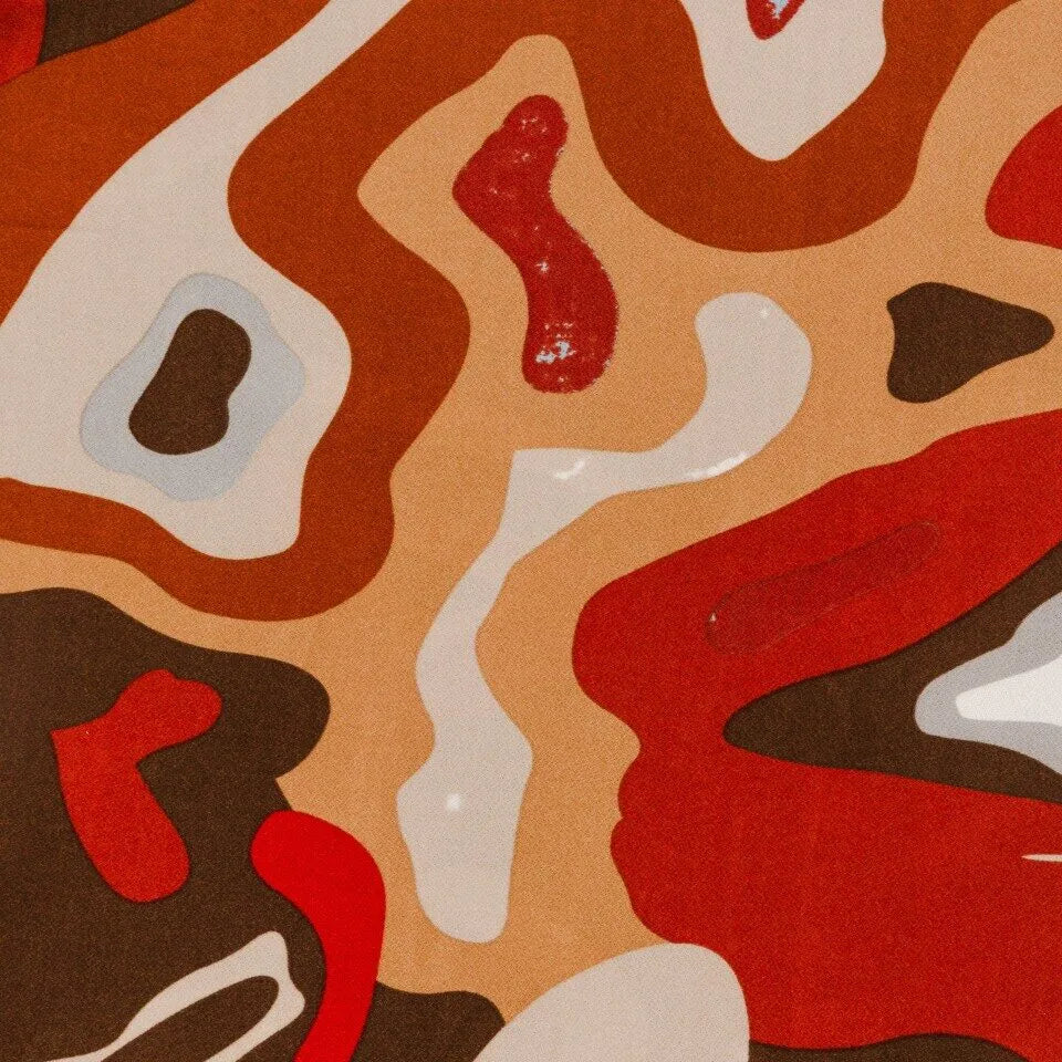 Vestido Edurne T tamanho único em crepe com alças longas