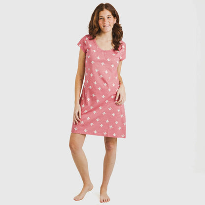 Blusa Nicole Marsala de Algodão