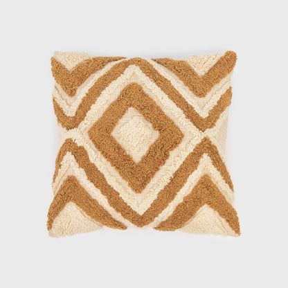 Cojín cuadrante algodón Basel 45x45 - funda + relleno