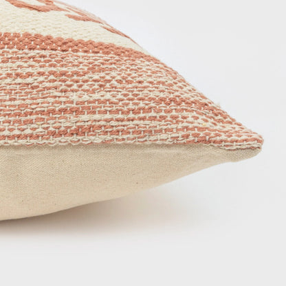 Almofada quadrada Burton em algodão, 45x45 cm - capa + enchimento