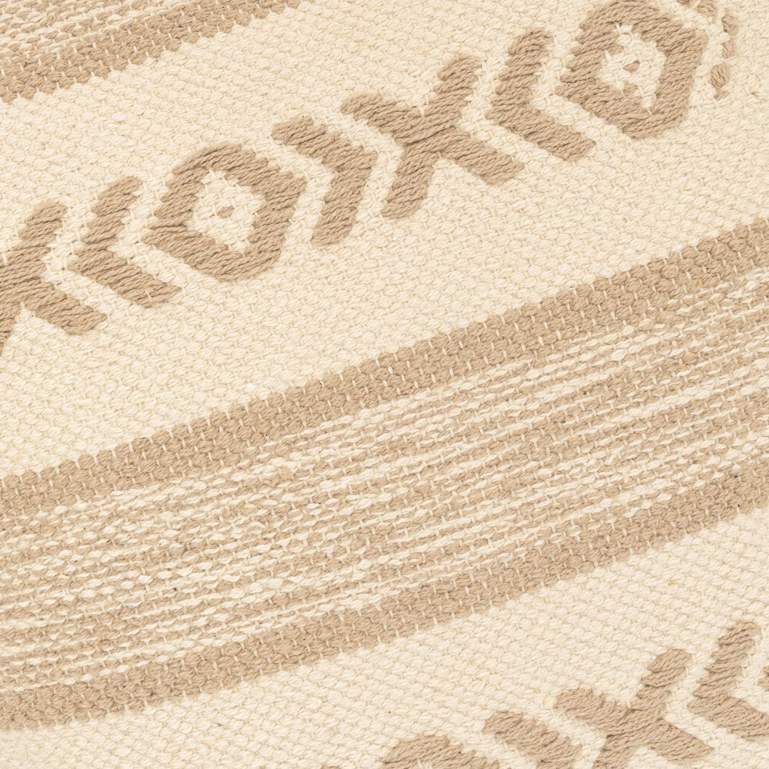 Almofada quadrada Burton em algodão, 45x45 cm - capa + enchimento