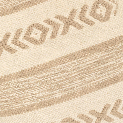 Almofada quadrada Burton em algodão, 45x45 cm - capa + enchimento