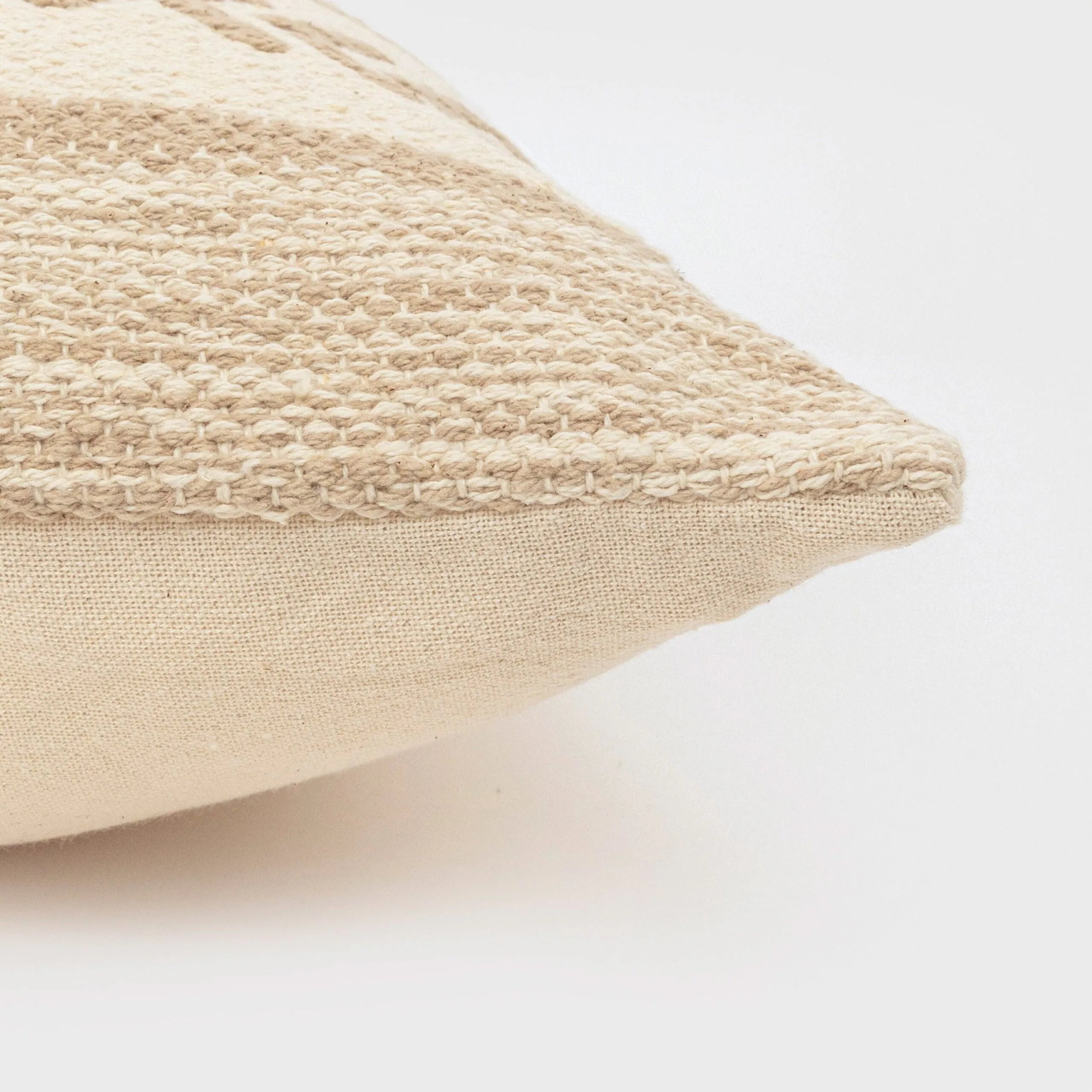 Almofada quadrada Burton em algodão, 45x45 cm - capa + enchimento