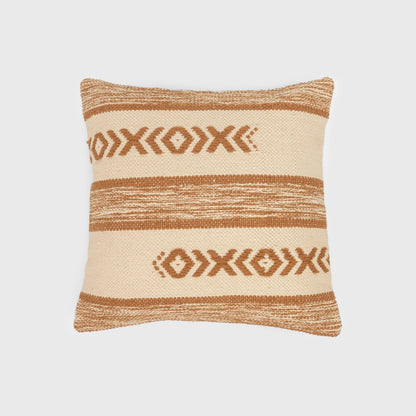 Almofada quadrada Burton em algodão, 45x45 cm - capa + enchimento