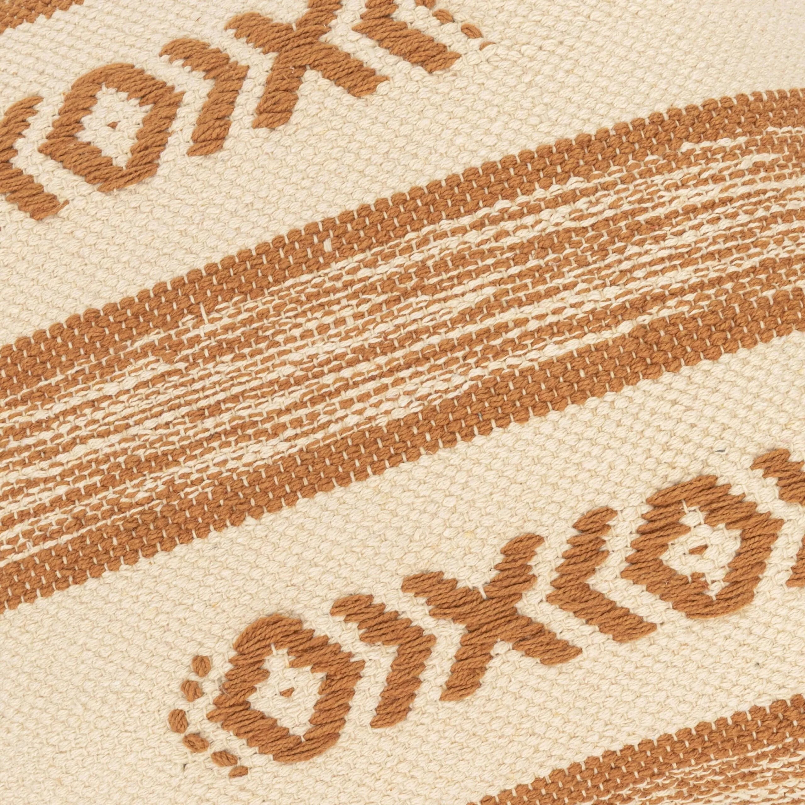 Almofada quadrada Burton em algodão, 45x45 cm - capa + enchimento