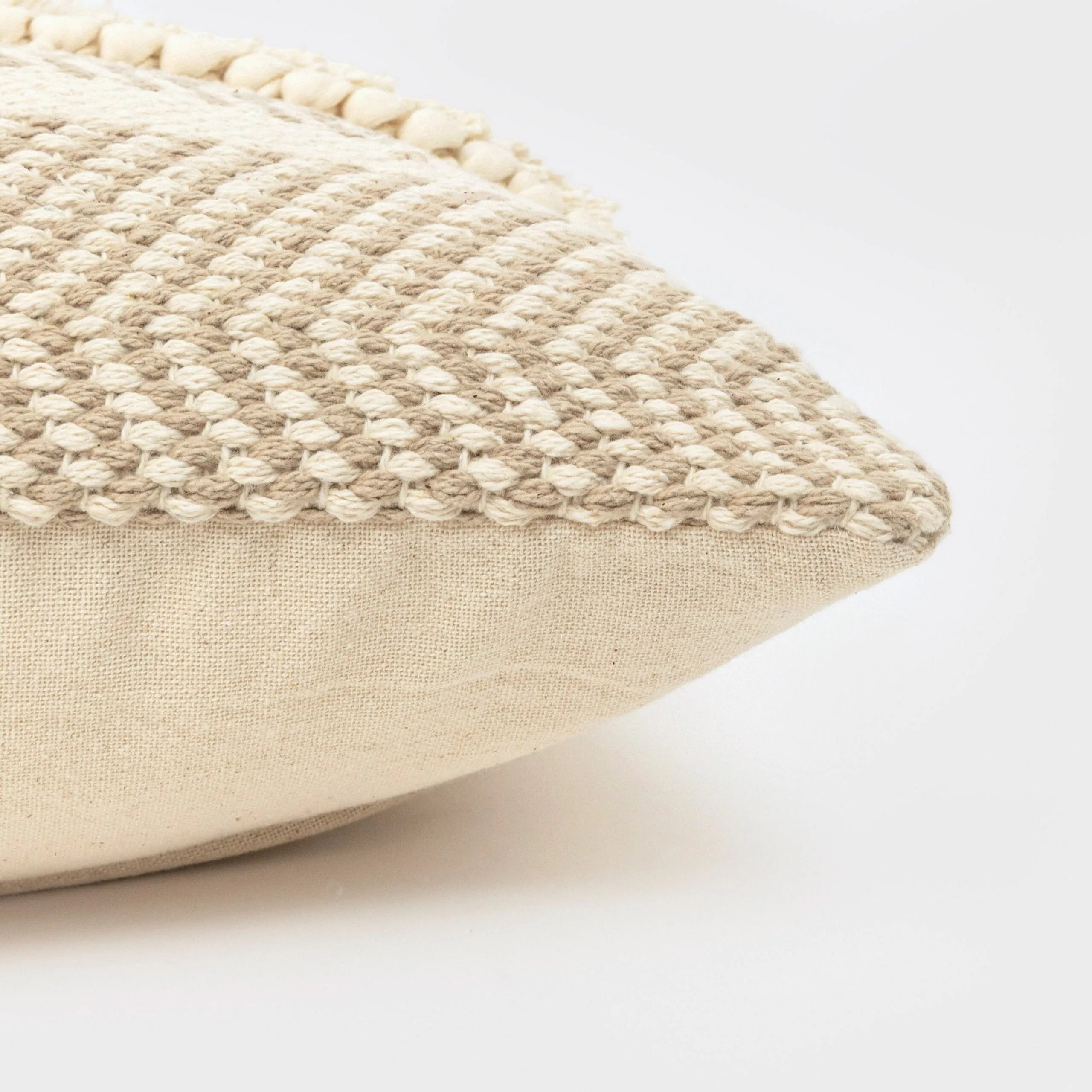 Almofada quadrada Danke em algodão 45x45 - capa + enchimento