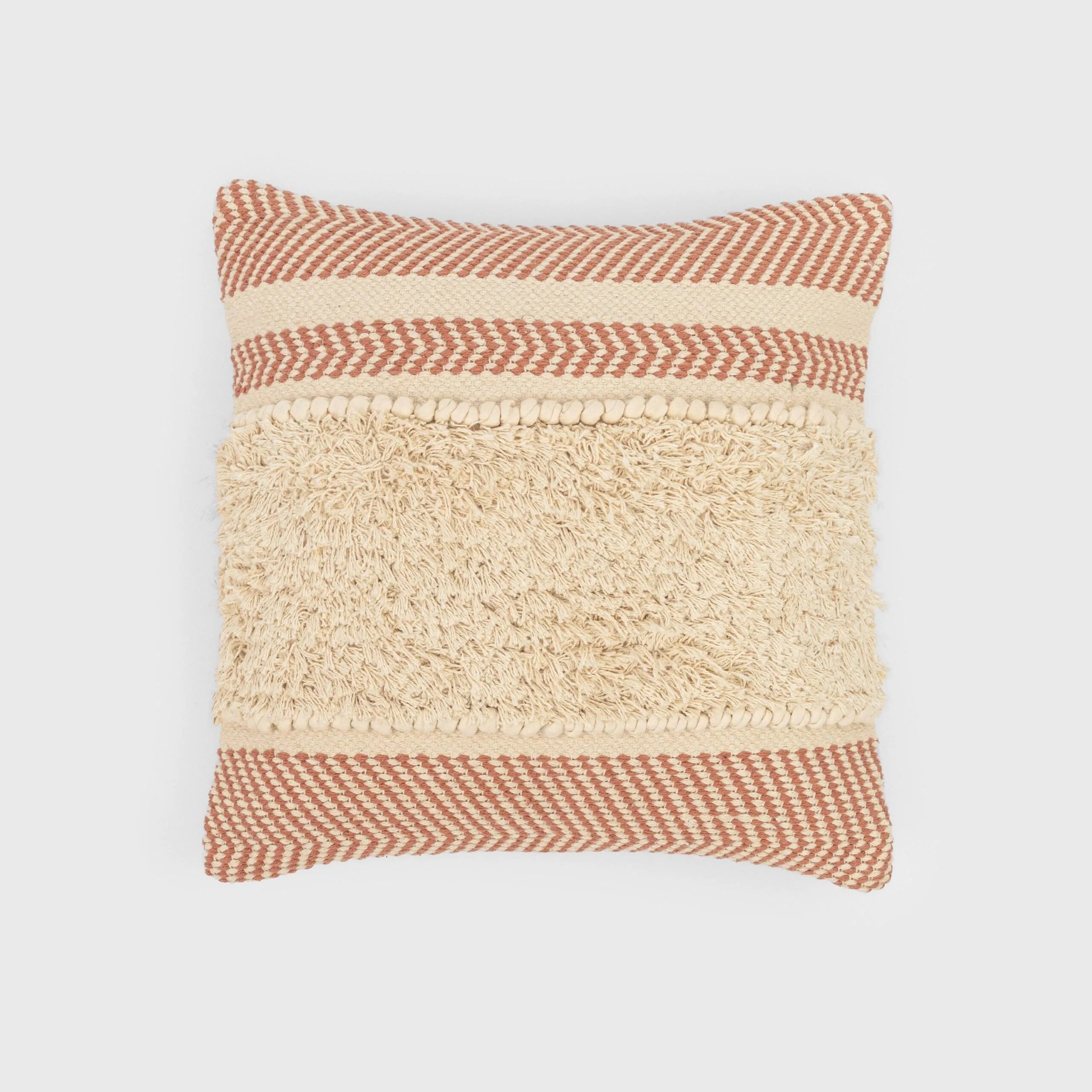 Almofada quadrada Danke em algodão 45x45 - capa + enchimento