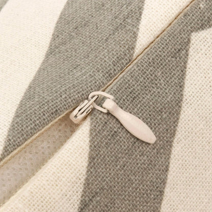 Almofada quadrada Nela, lisa, resistente a manchas, 50x50 cm - capa + enchimento