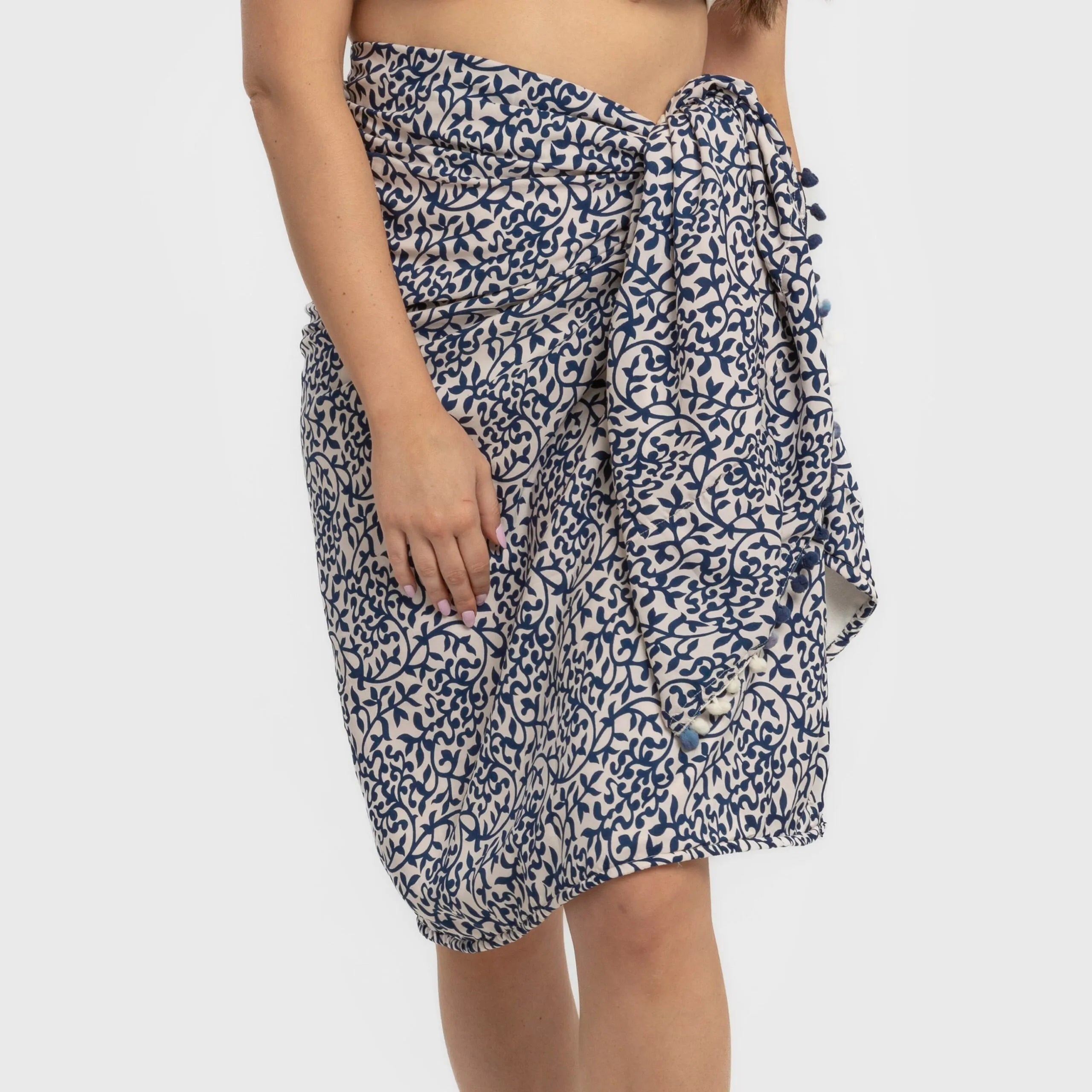 PACOTE DE TOALHA PAREO + BOLSA LATERAL