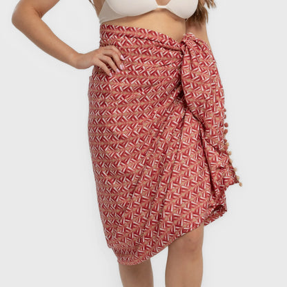 Toalha Pareô + Mochila Eloina