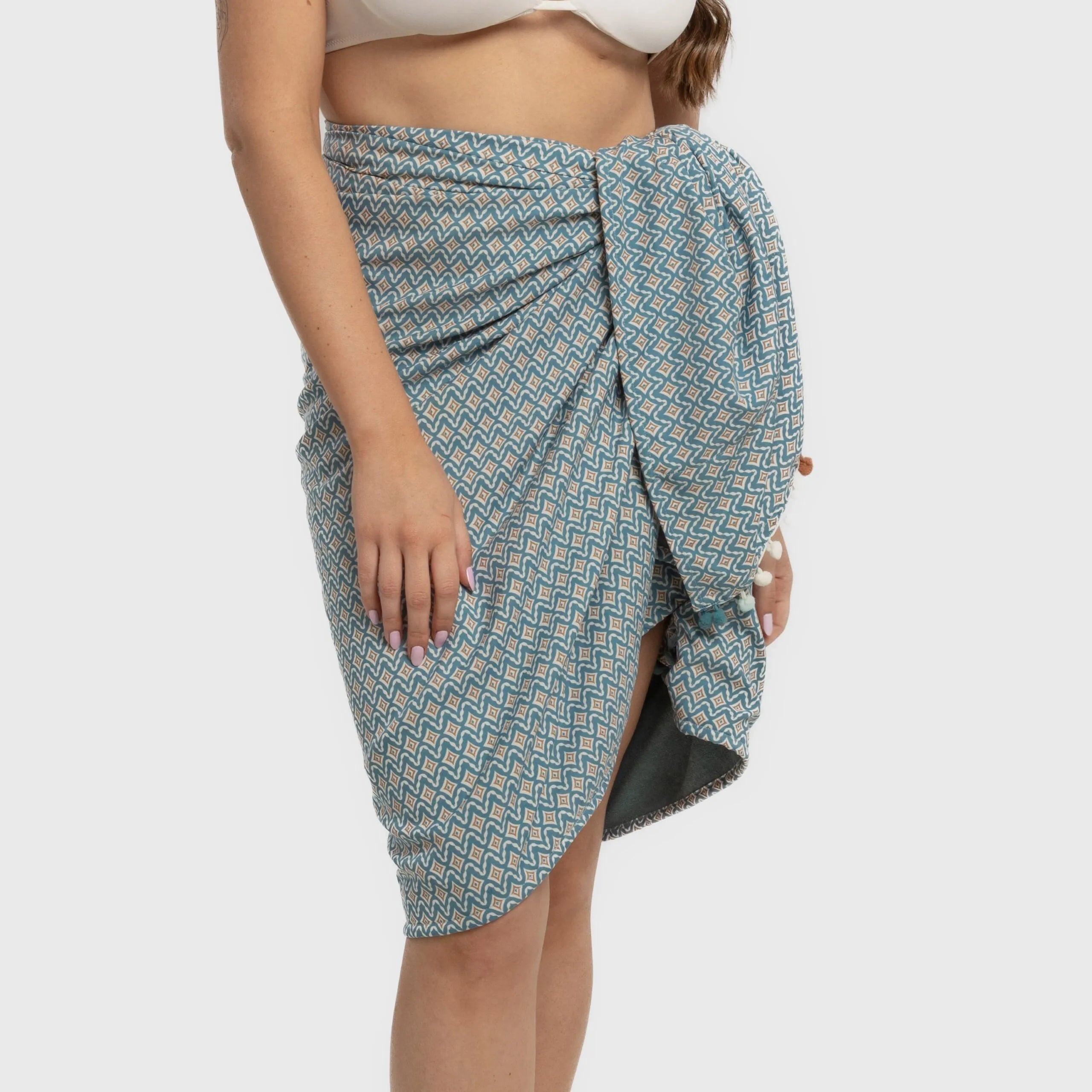 TOALHA PAREO + PACOTE SACO DULCINEA