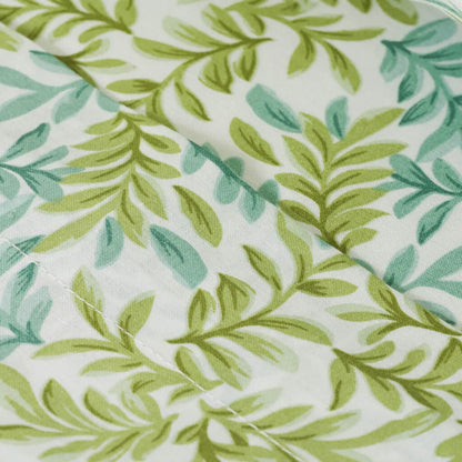 Jogo de lençóis algodão percal Zafra verde