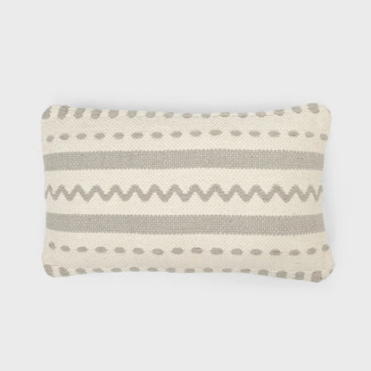 Almofada retangular Leito em algodão 30x50 - capa + enchimento