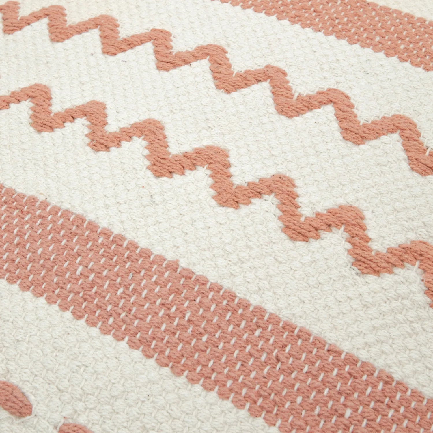 Almofada quadrada Leito em algodão 45x45 - capa + enchimento