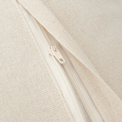 Almofada quadrada Leito em algodão 45x45 - capa + enchimento