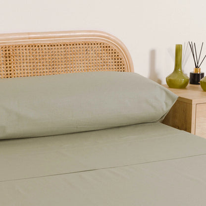 Jogo de lençóis algodão lisos