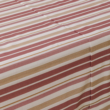 Jogo de lençóis algodão percal Raya Calendula marsala