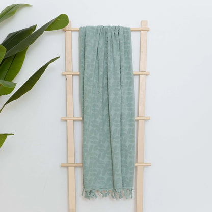 Toalha de praia Keira em algodão, 340g