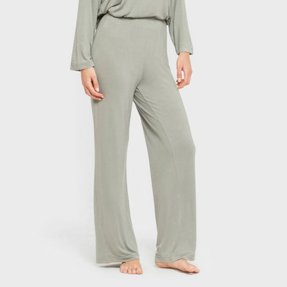 Pijama largo viscosa mujer liso