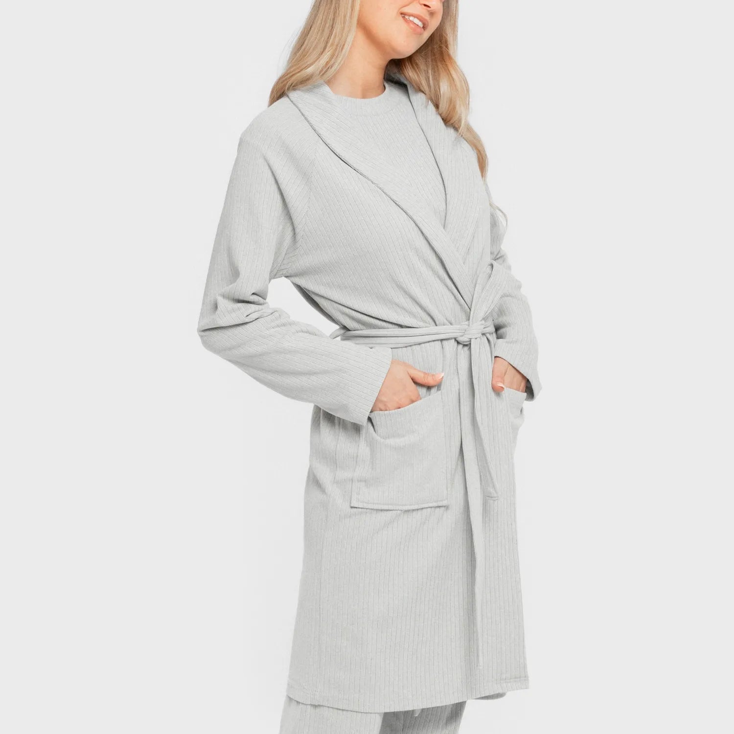 Raya ancha marsala roupão canelado