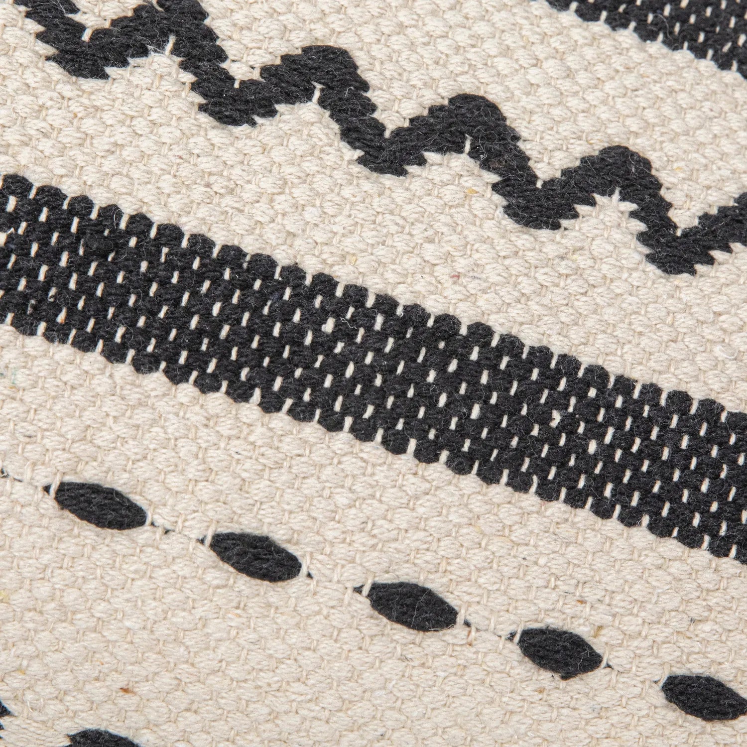 Almofada retangular Leito em algodão 30x50 - capa + enchimento