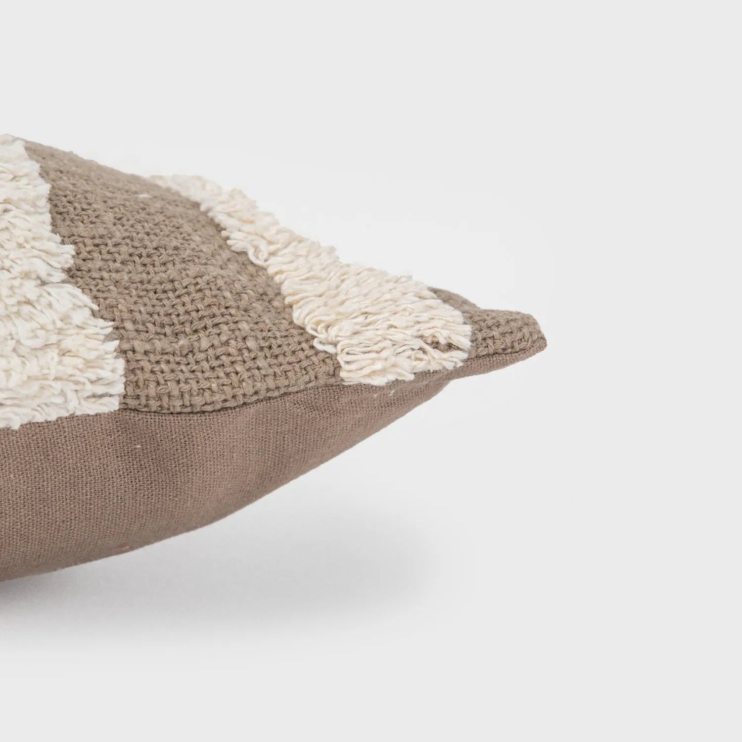 Almofada quadrada Drus em algodão, 45x45 cm - capa + enchimento