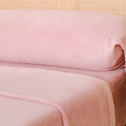 Jogo de lençóis veludo liso