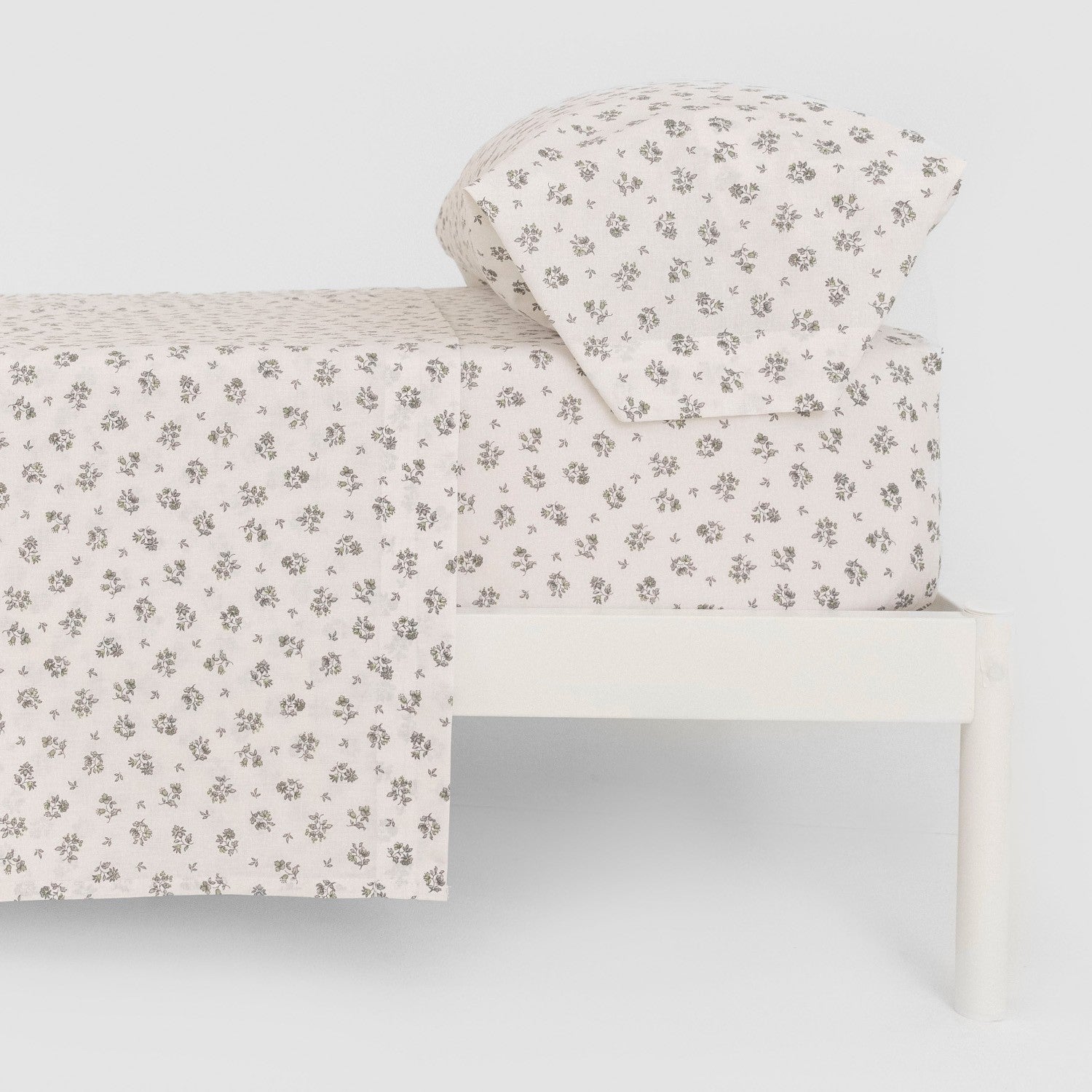 Conjunto de lençóis Juno Dry em algodão verde