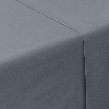 Conjunto de lençóis de algodão índigo