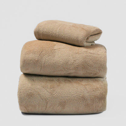 Jogo de lençóis veludo liso