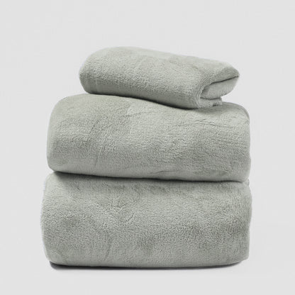 Jogo de lençóis veludo liso