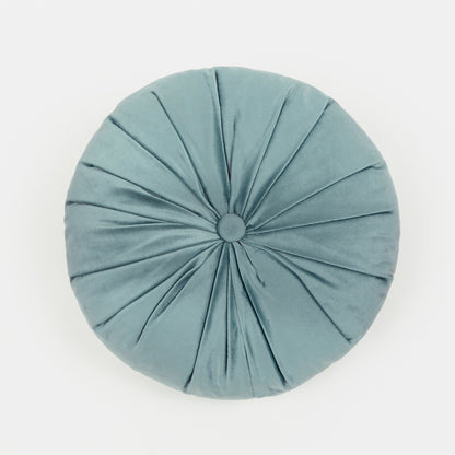 Cojín terciopelo algodón Oreo verde keike 40x40 - funda + relleno