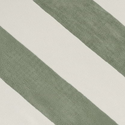 Toalha de Praia Algodão 400g Listras Verdes Secagem