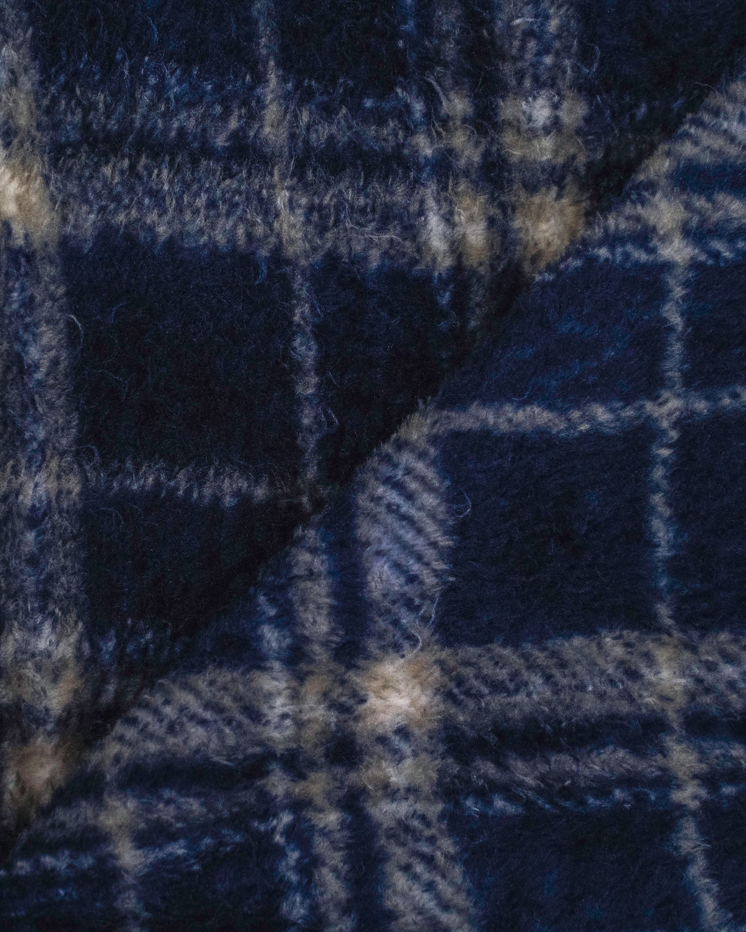 Cobertor coral Brais azul marinho foto