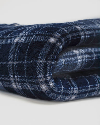 Cobertor coral Brais azul marinho foto