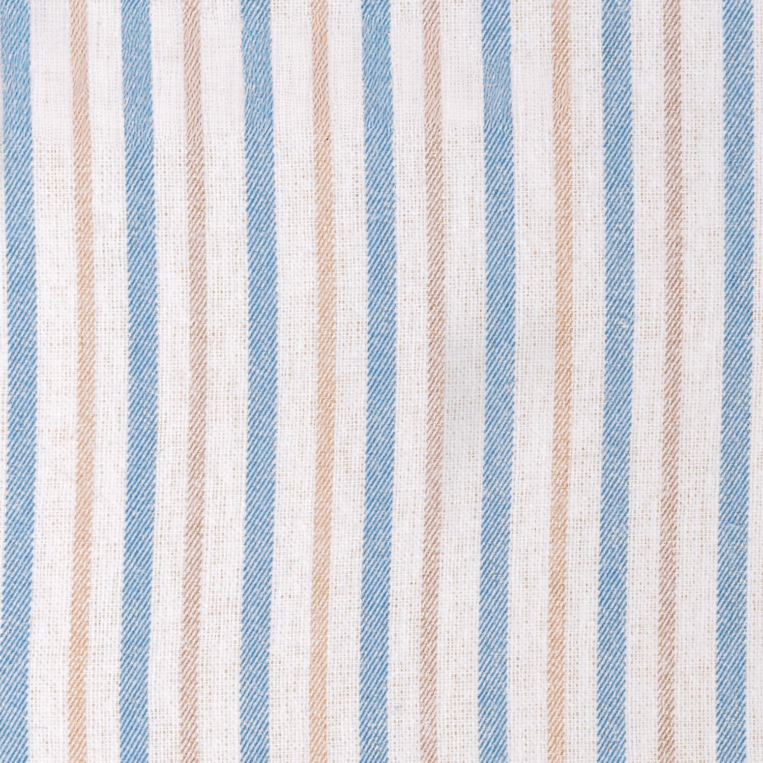 Juego de sábanas franela Raya Benet arena - índigo