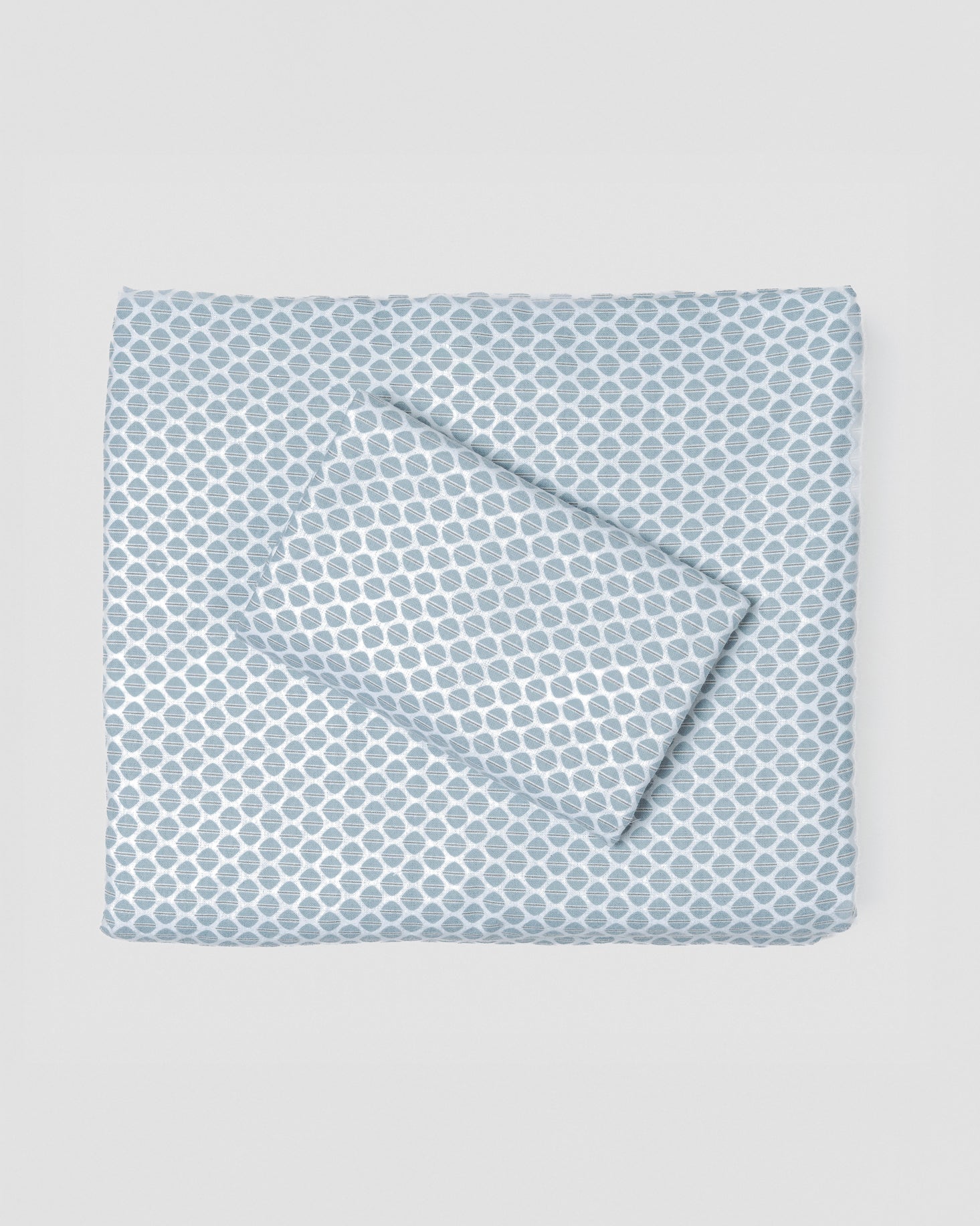 Jogo de lençóis de flanela Dune indigo