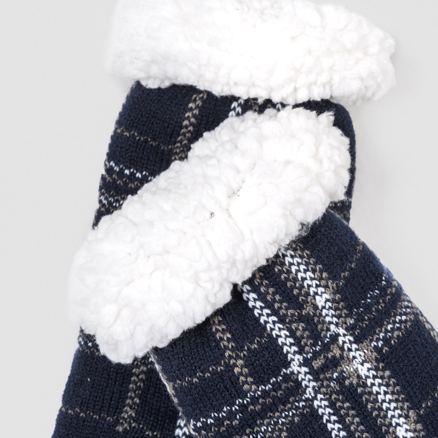 Calcetines hombre Cuadro Brais azul marino