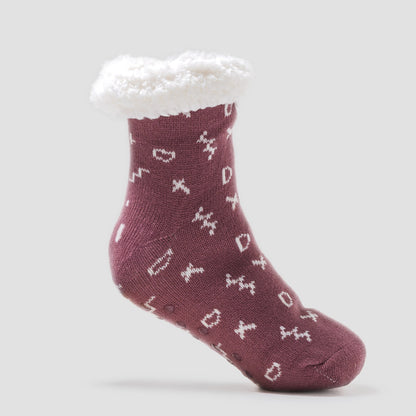 Calcetines mujer Mimi berenjena