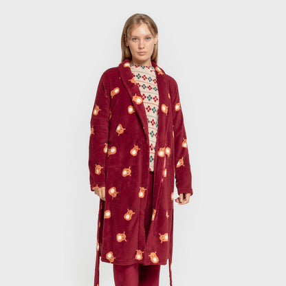 Bata coral Tatin burdeos