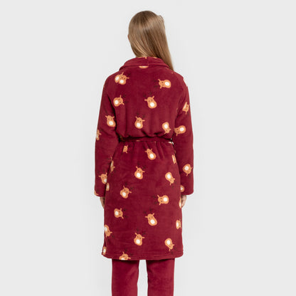 Bata coral Tatin burdeos