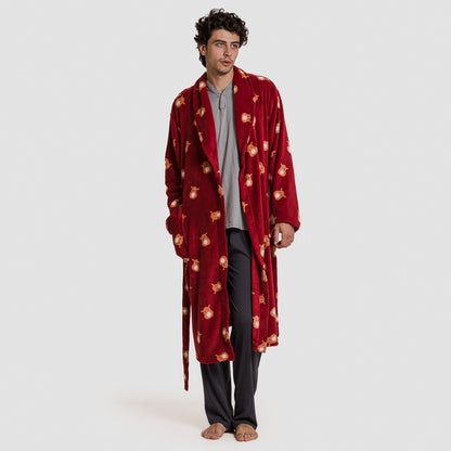 Bata coral de homem Tatin bordô