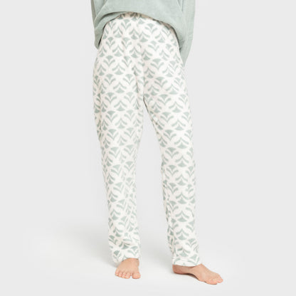 Pijama coral Etea, verde Tiffany