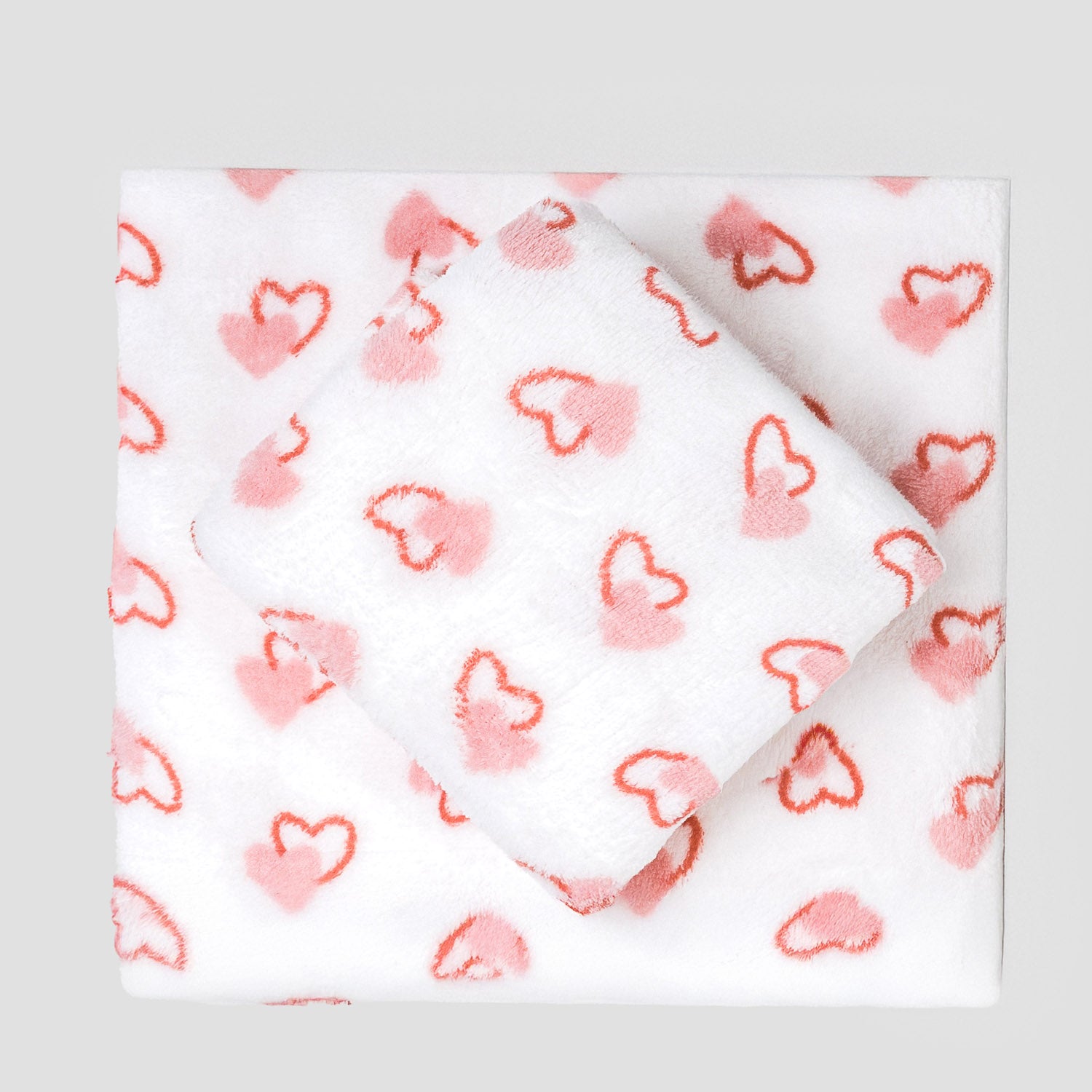 Juego de sábanas coralina Estelle rosa cuna