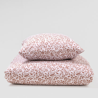 Funda nórdica algodón Osaka rosa keike