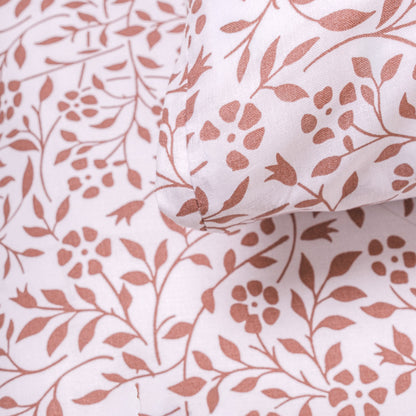 Funda nórdica algodón Osaka rosa keike